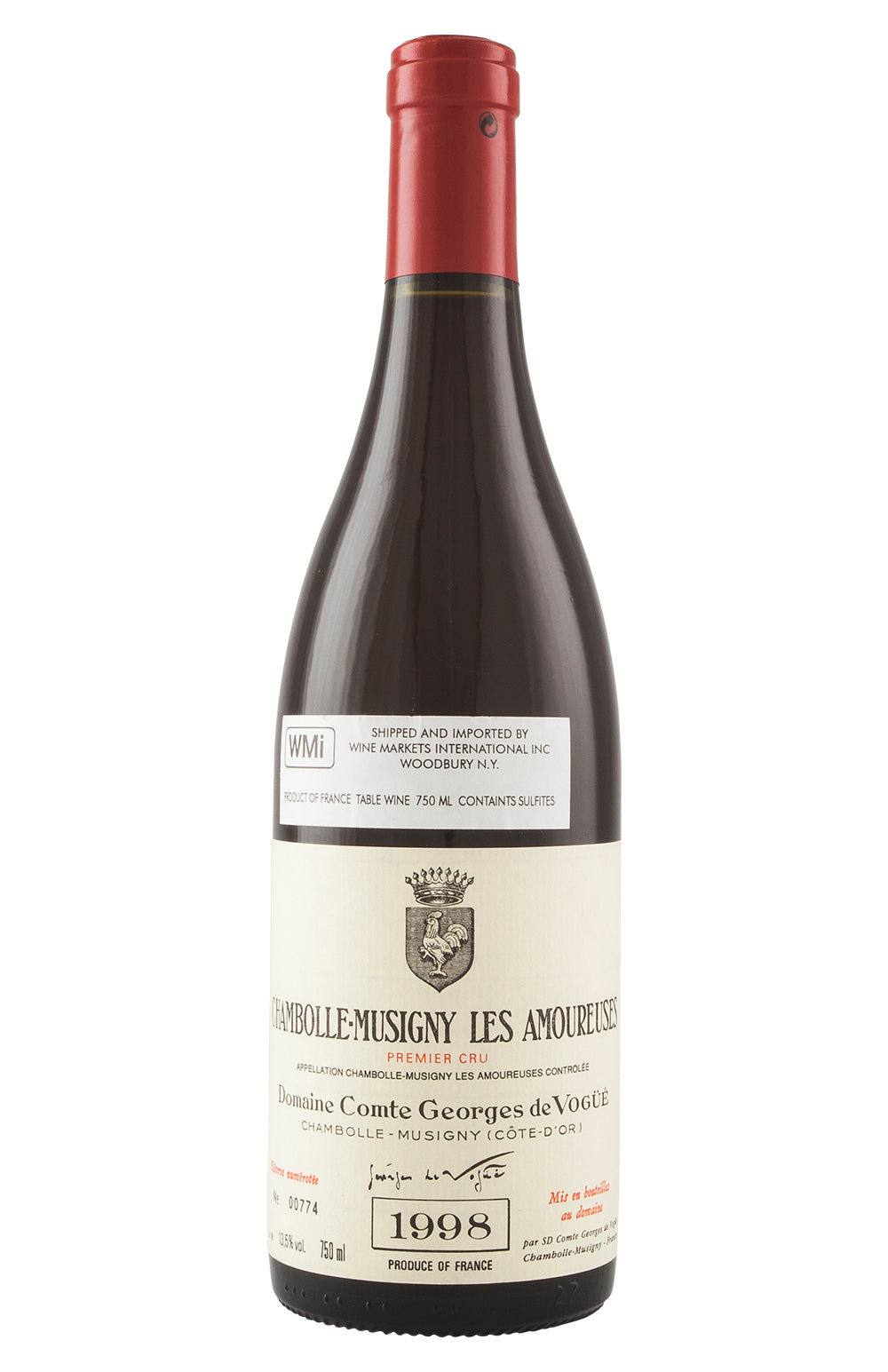 Chambolle Musigny Les Amoureuses de Vogue 1998