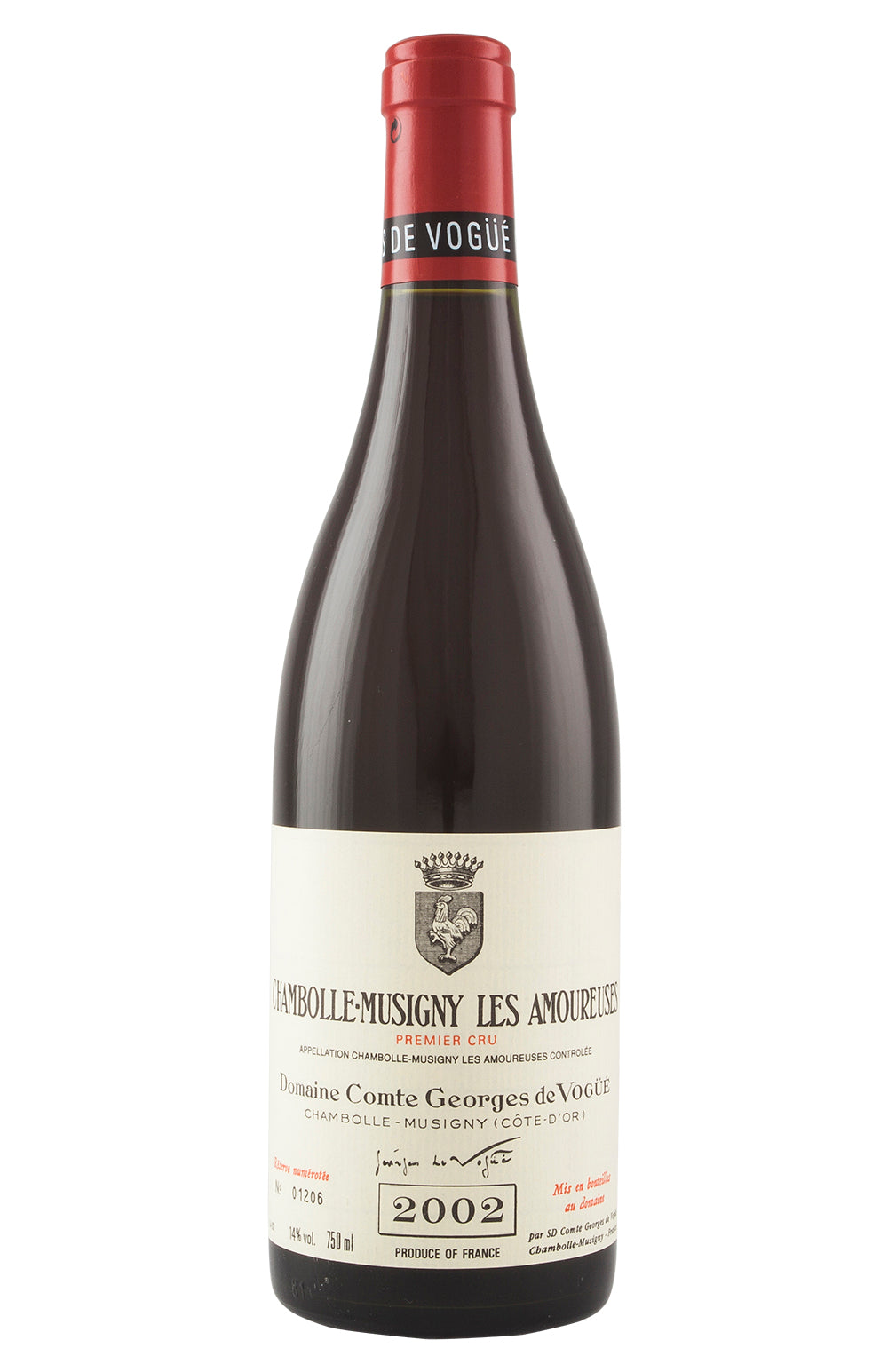 Chambolle Musigny Les Amoureuses de Vogue 2002