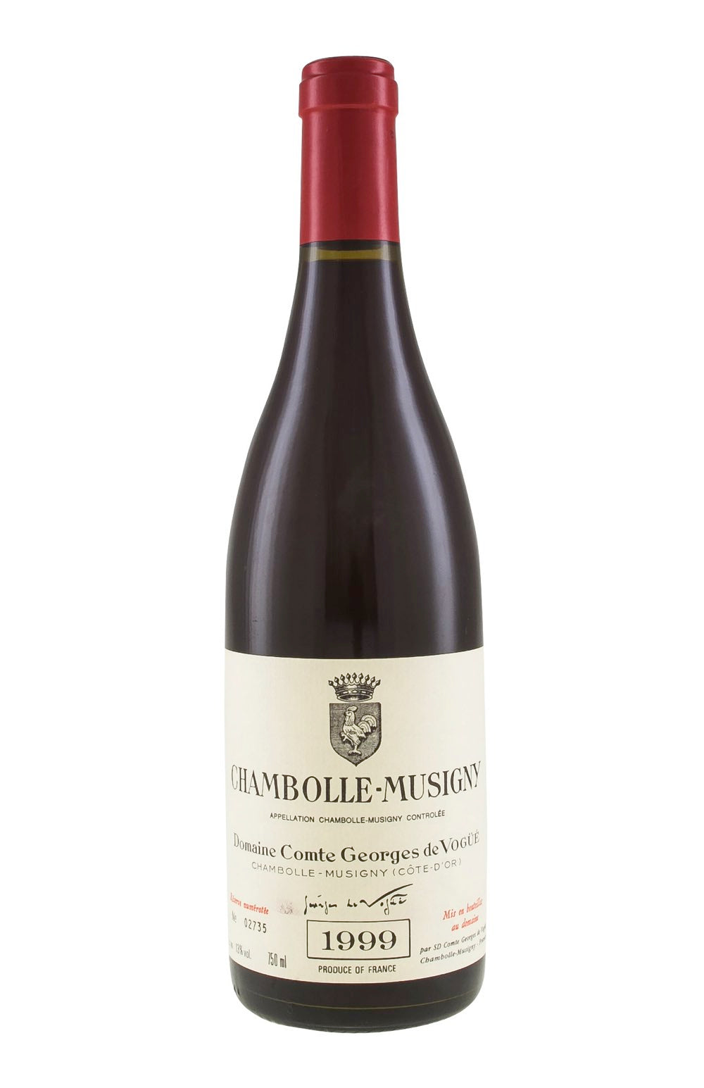 Chambolle Musigny de Vogue 1999