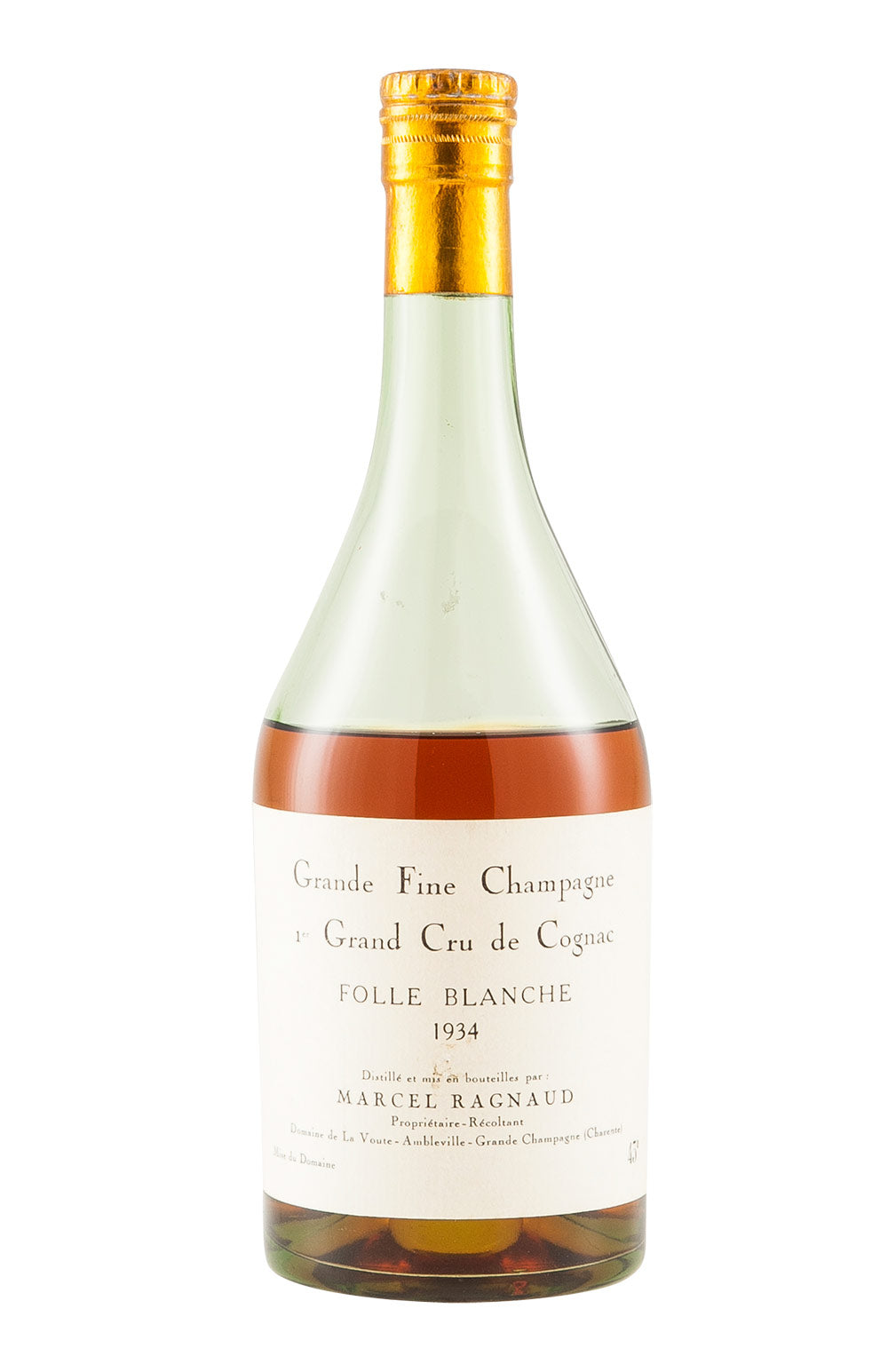 Marcel Ragnaud Cognac 1934