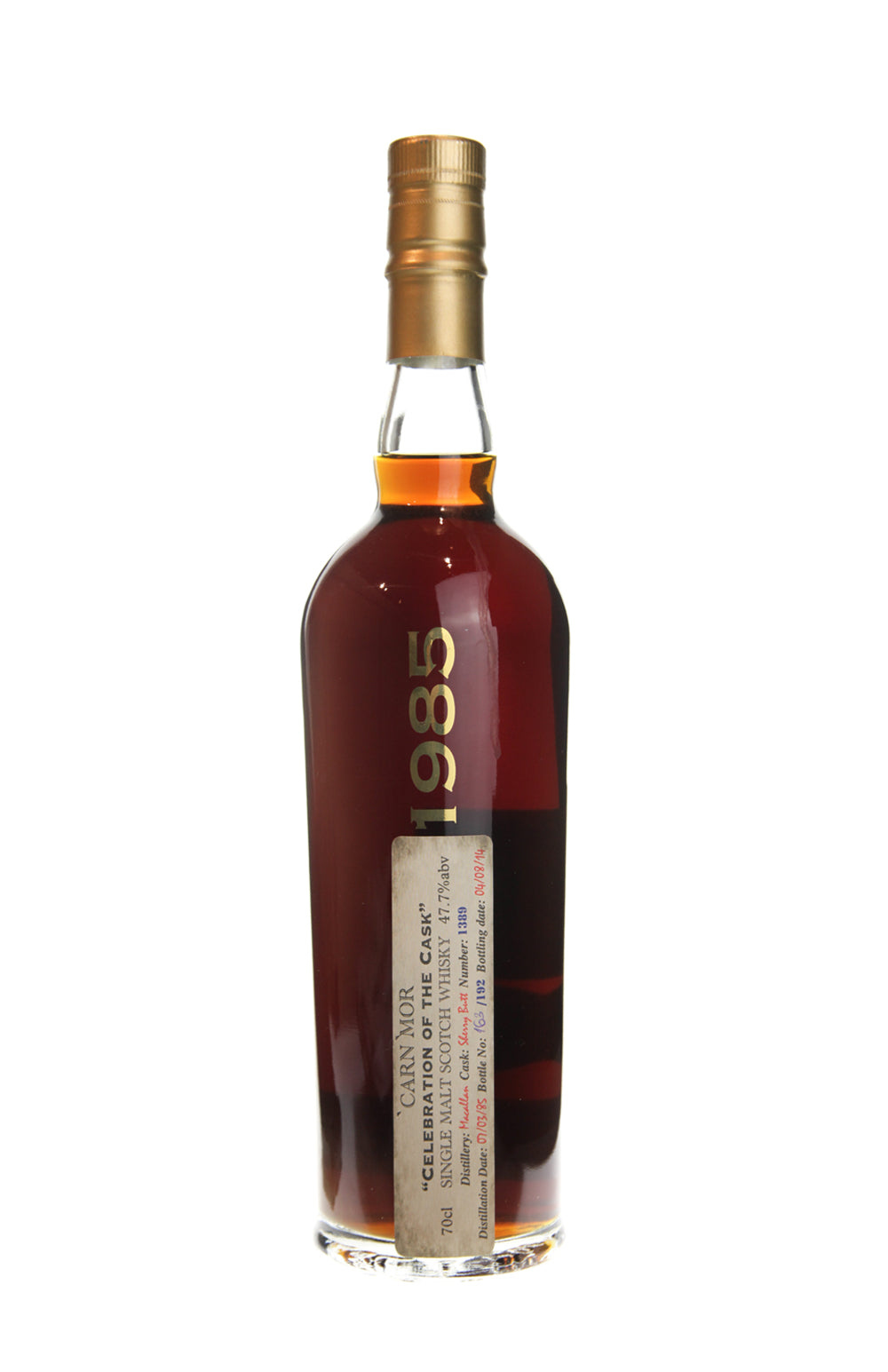 Macallan 24 Year Old Black Gold Carn Mor Cask 1389 1985