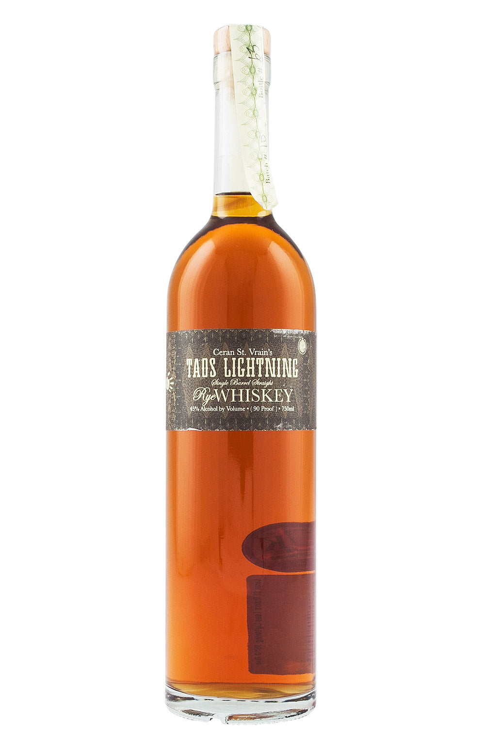 Ceran St Vrains 15 Year Old Taos Lightning Rye