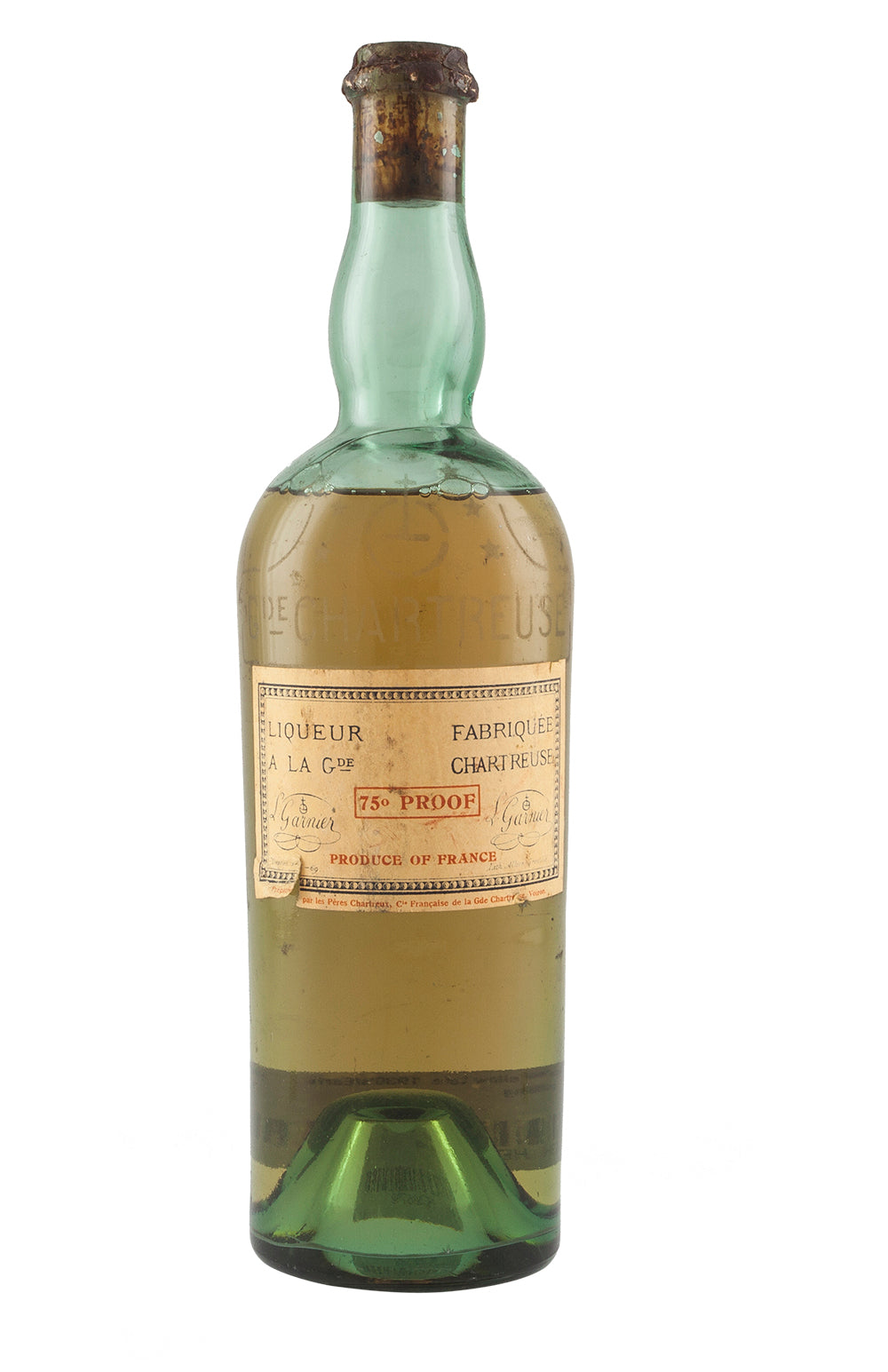 Chartreuse Yellow Late 1930s/Early 1940s Bottling
