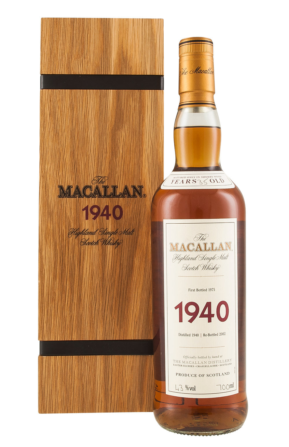 Macallan Fine and Rare 35 Year Old 1940
