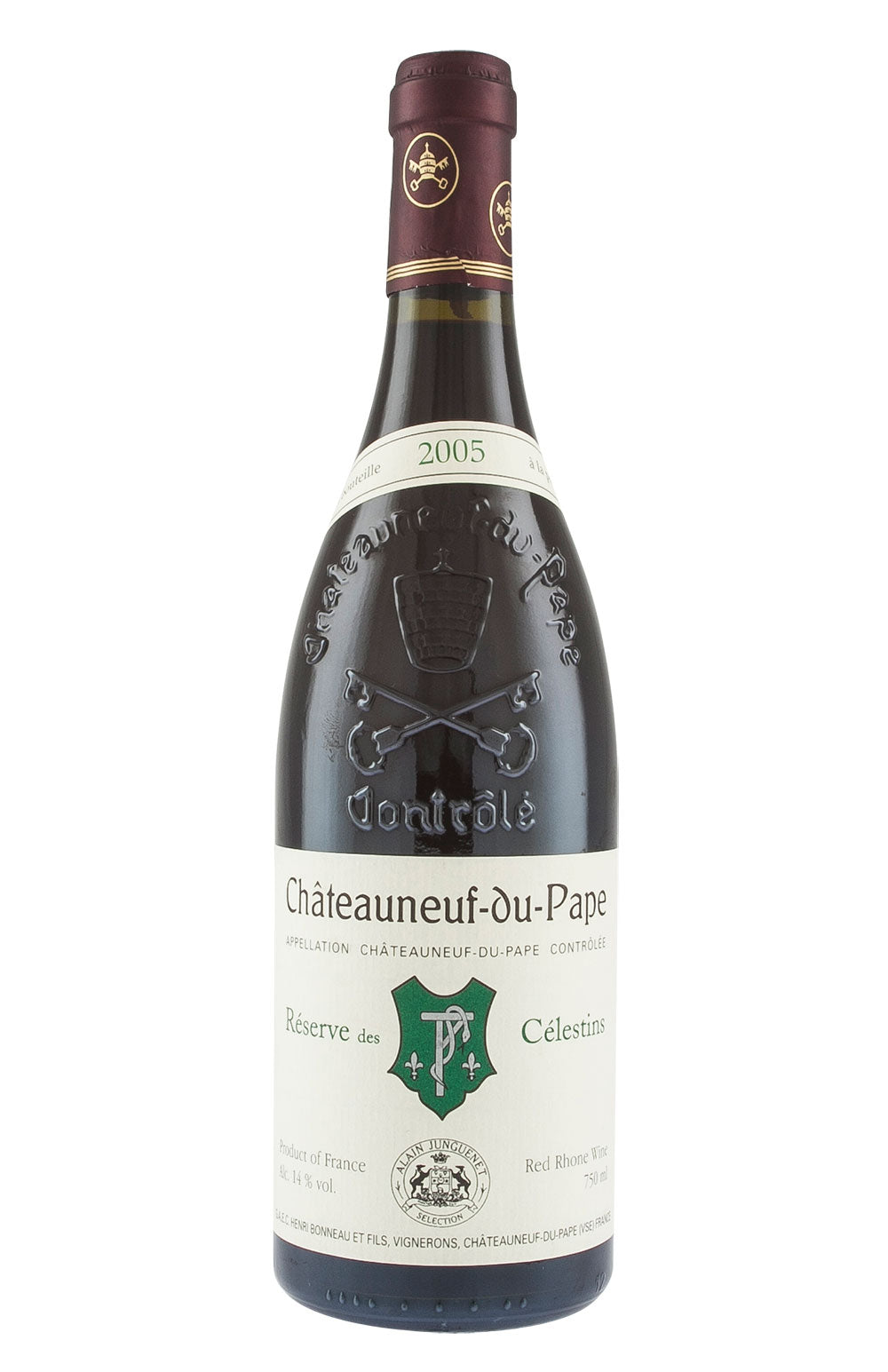 Chateauneuf du Pape Reserve des Celestins Henri Bonneau 2005