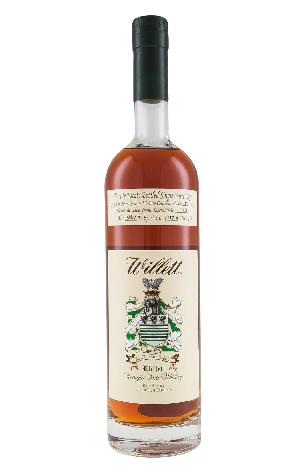 Willett 6 Year Old Rye Barrel 134