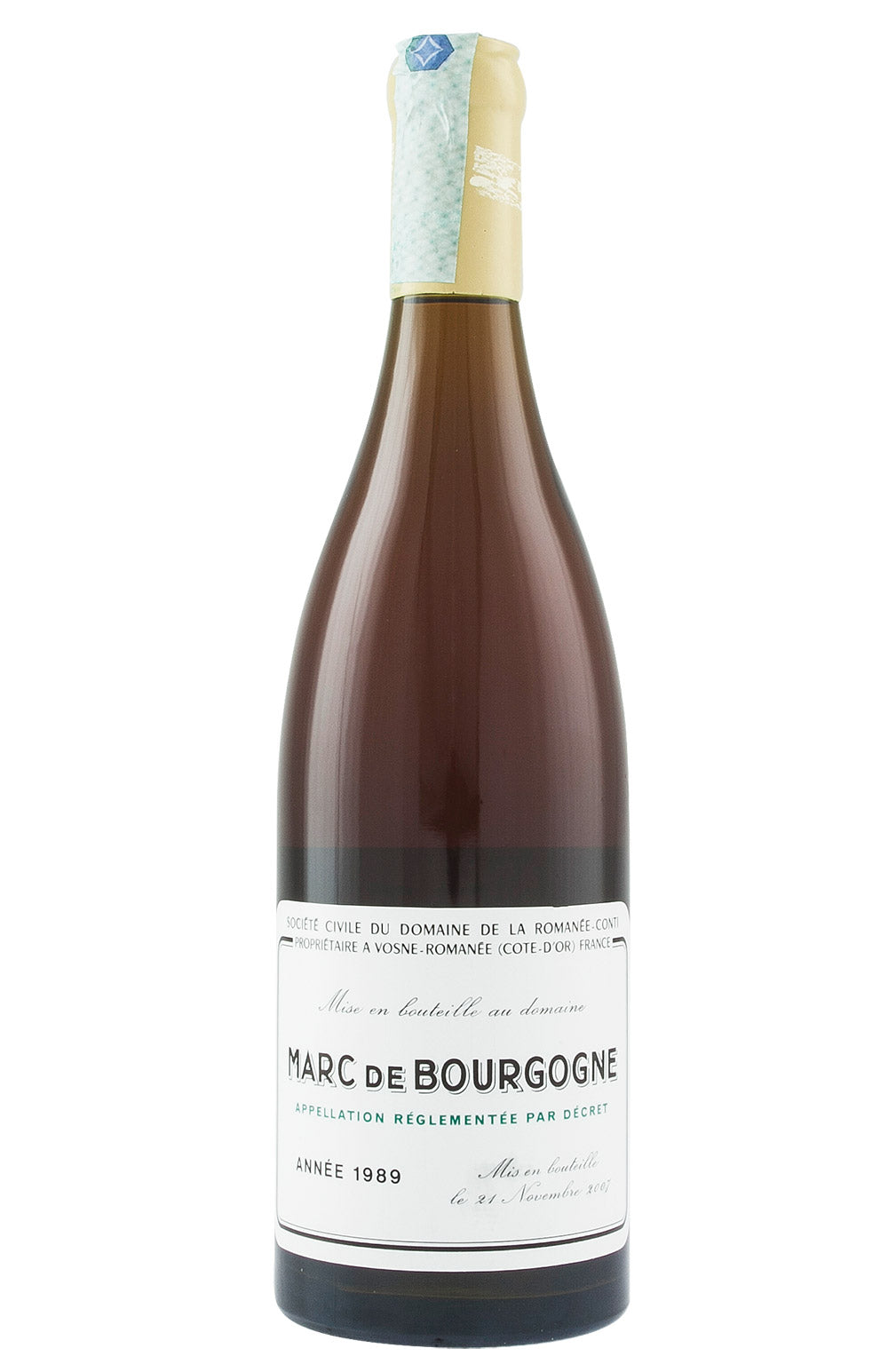 Marc de Bourgogne DRC 1989