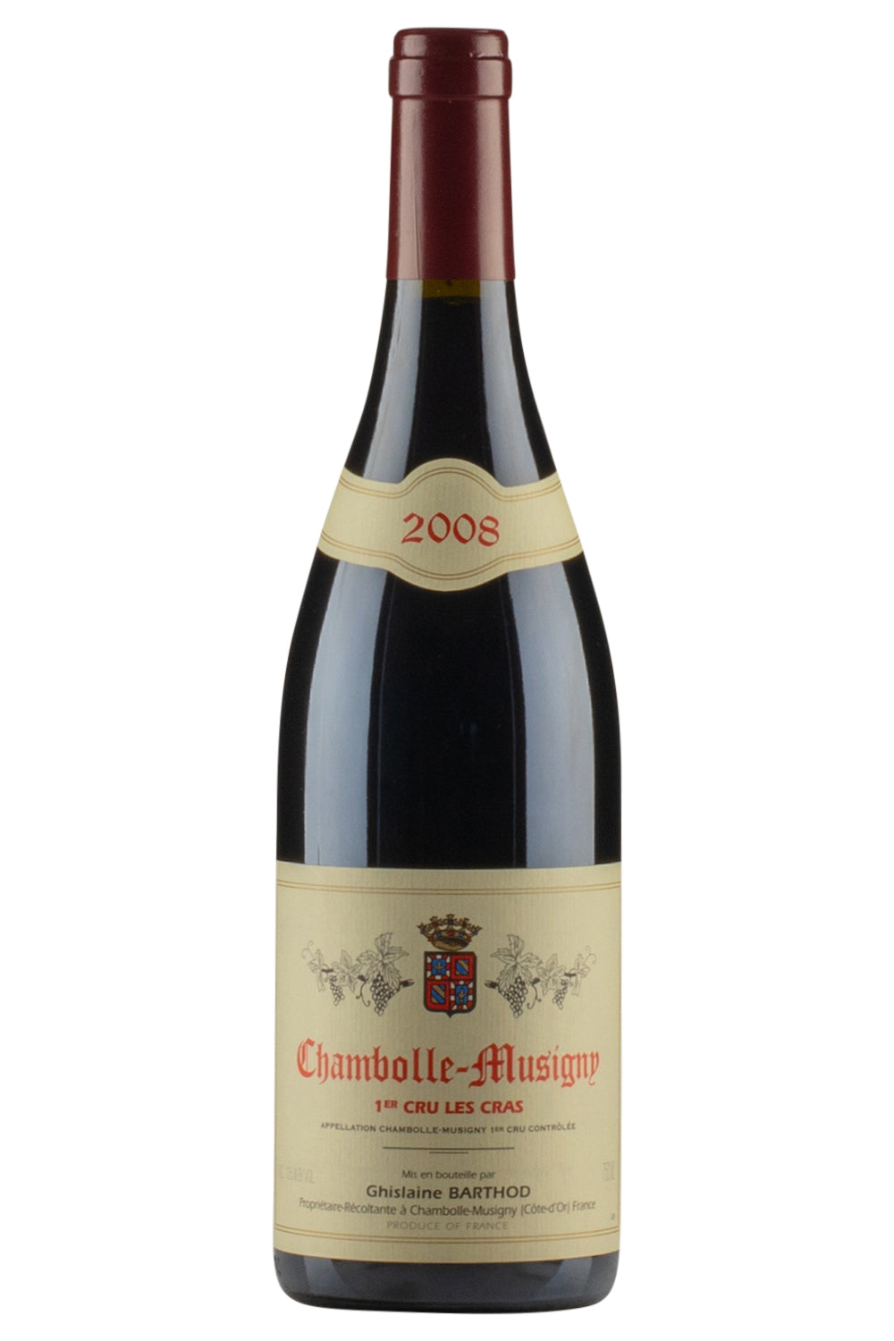 Chambolle Musigny Les Cras Ghislaine Barthod 2008