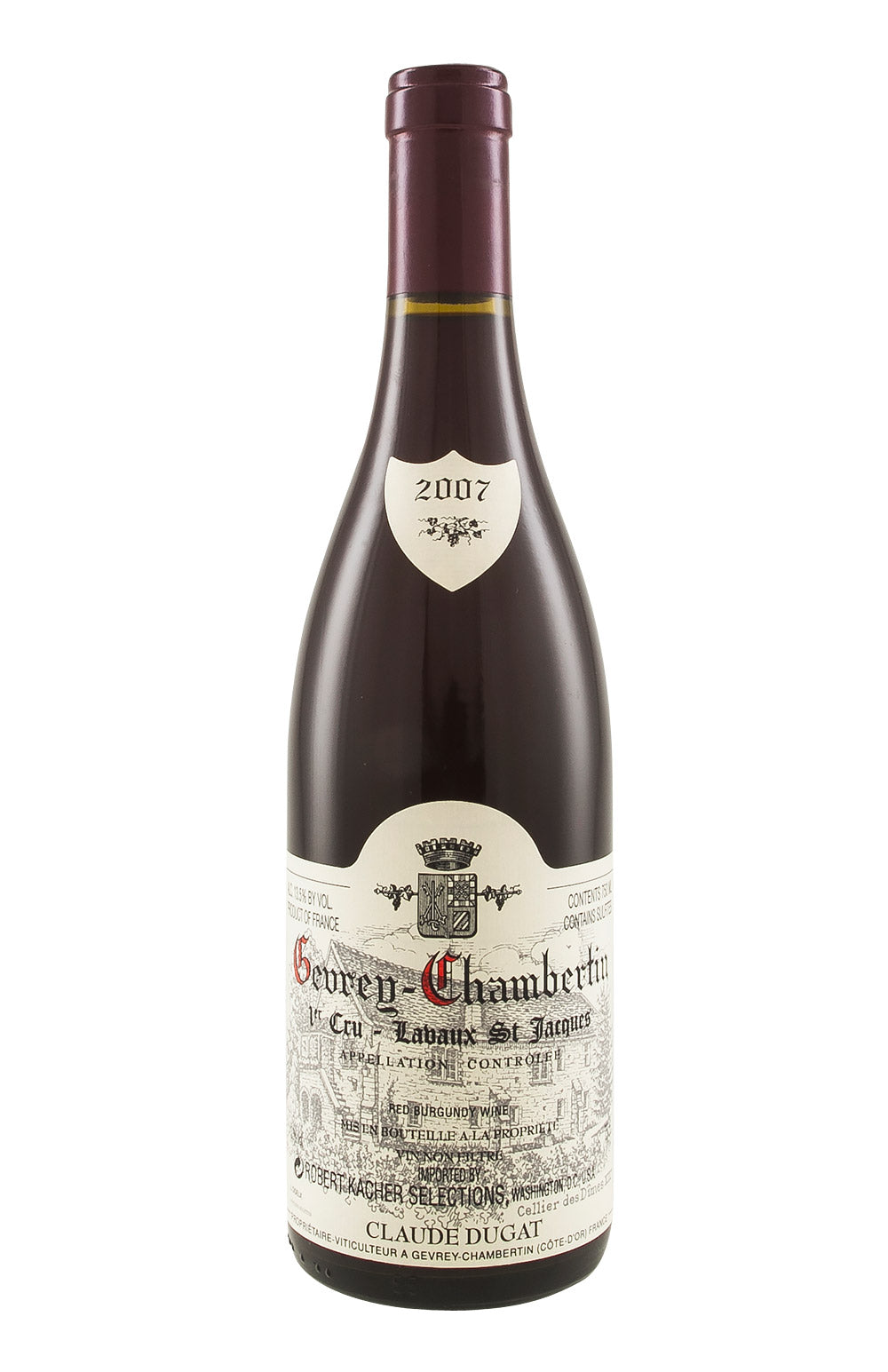 Gevrey Chambertin Lavaux St Jacques Claude Dugat 2007