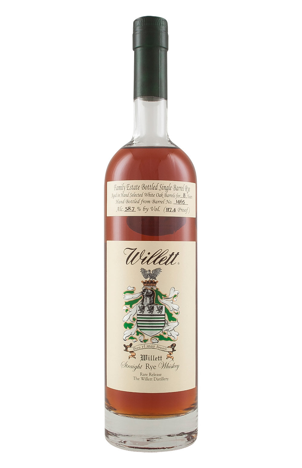 Willett 8 Year Old Rye Barrel 1465