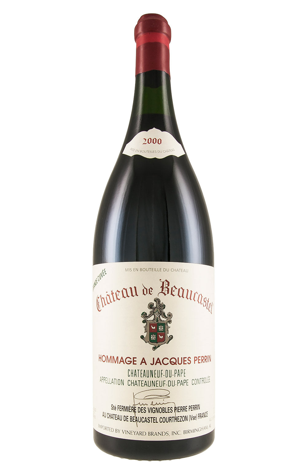 Chateauneuf du Pape Hommage a Jacques Perrin Beaucastel 300cl 2000