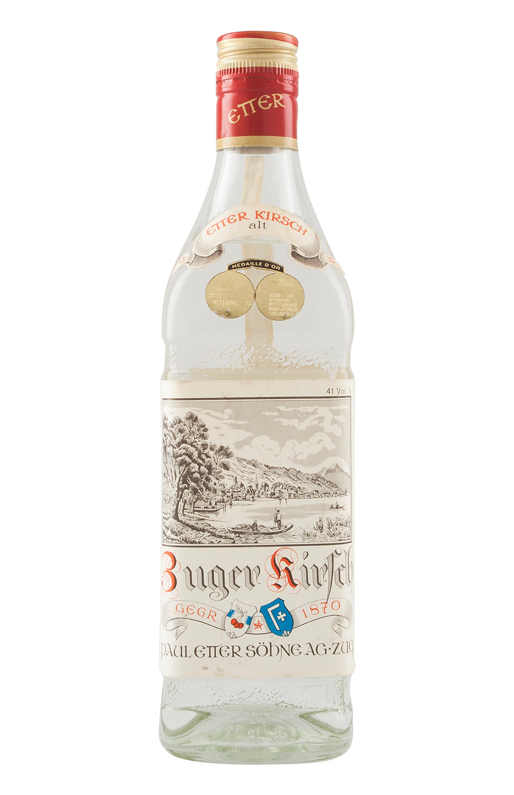 Etter Zuger Kirsch Pre 1982 Bottling