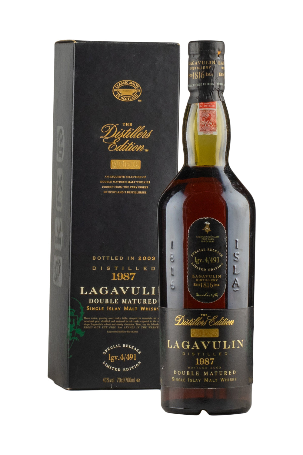 Lagavulin Distillers Edition LGV.4/491 1987