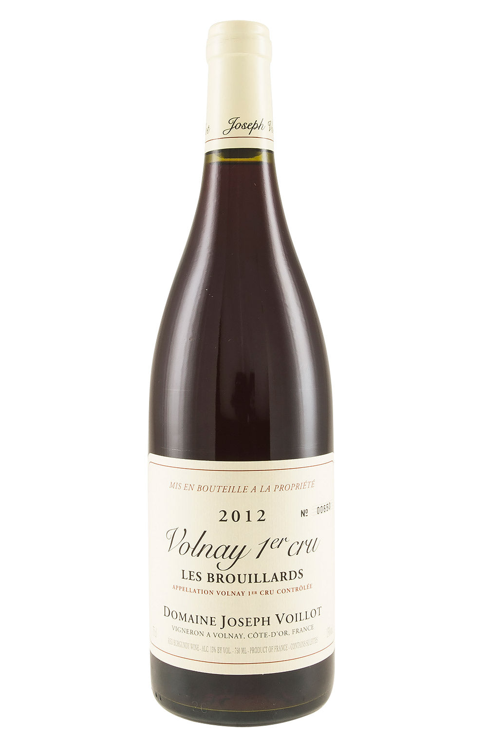 Volnay Les Brouillards Joseph Voillot 2012