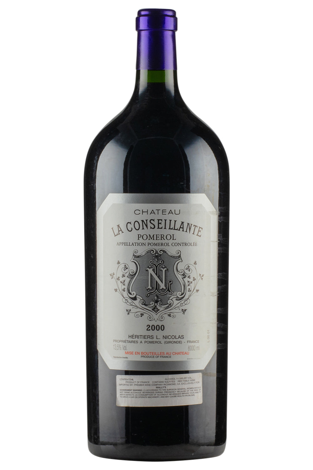 La Conseillante 600cl 2000