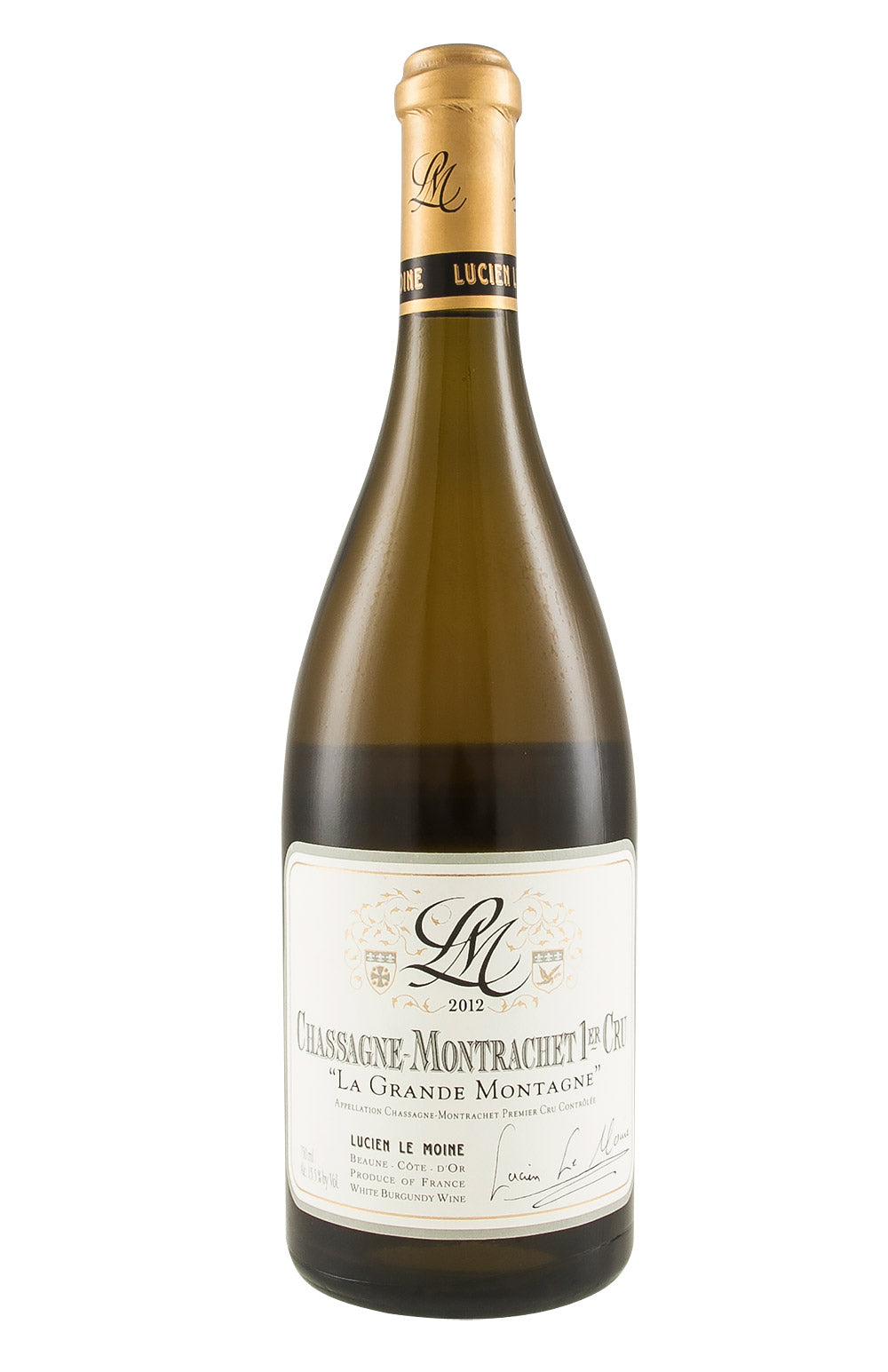Chassagne Montrachet La Grande Montagne Lucien Le Moine 2012