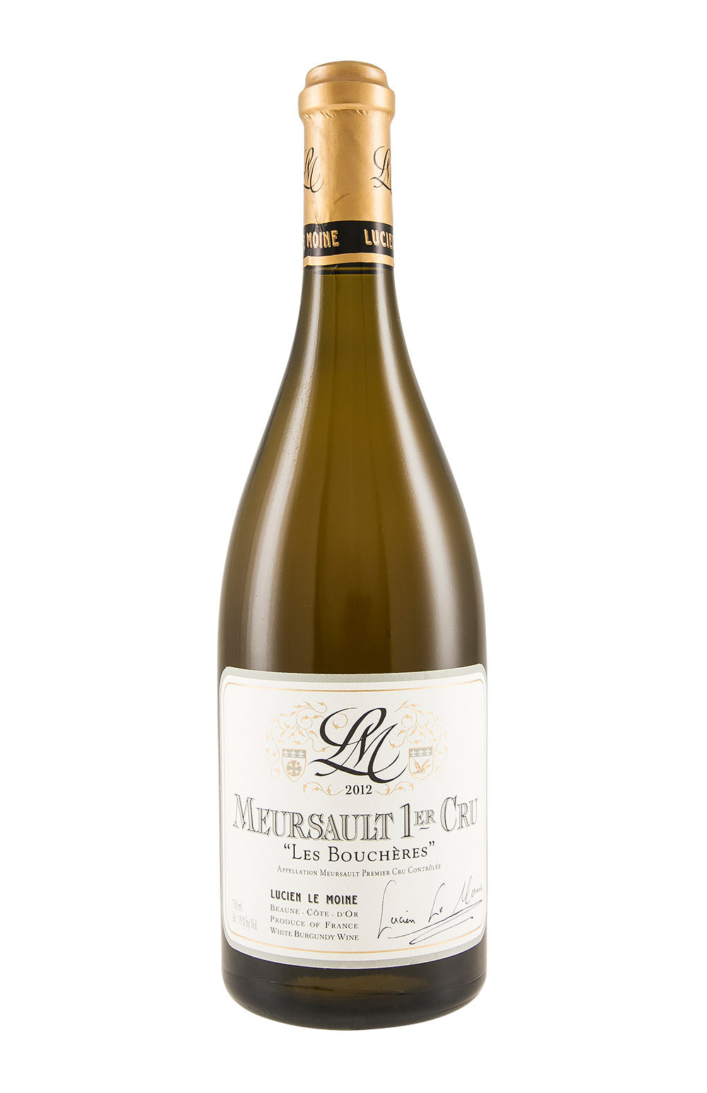Meursault Boucheres Lucien Le Moine 2012