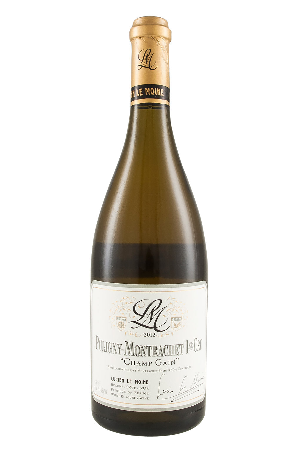 Puligny Montrachet Champ Gain Lucien Le Moine 2012