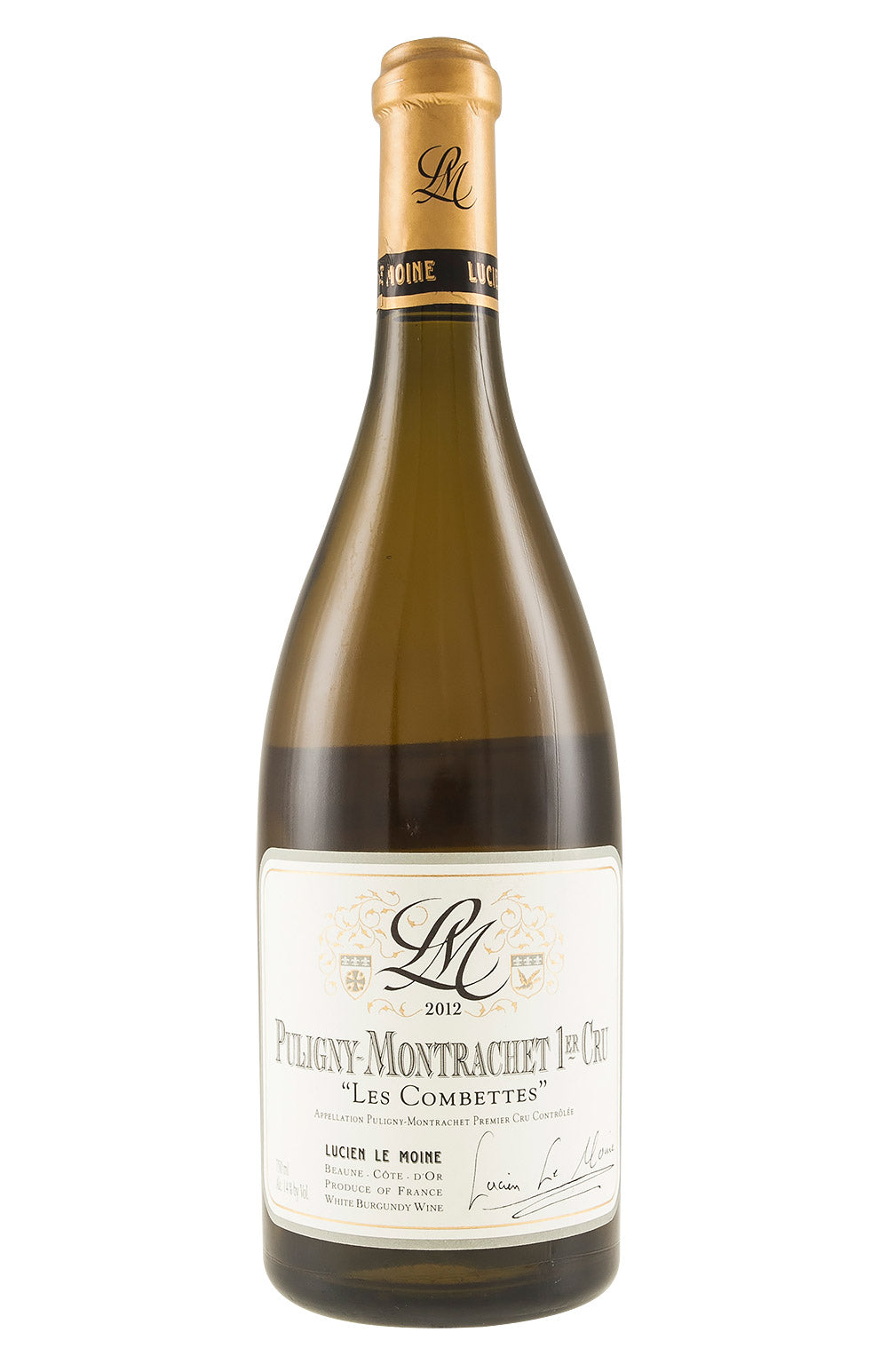 Puligny Montrachet Combettes Lucien Le Moine 2012