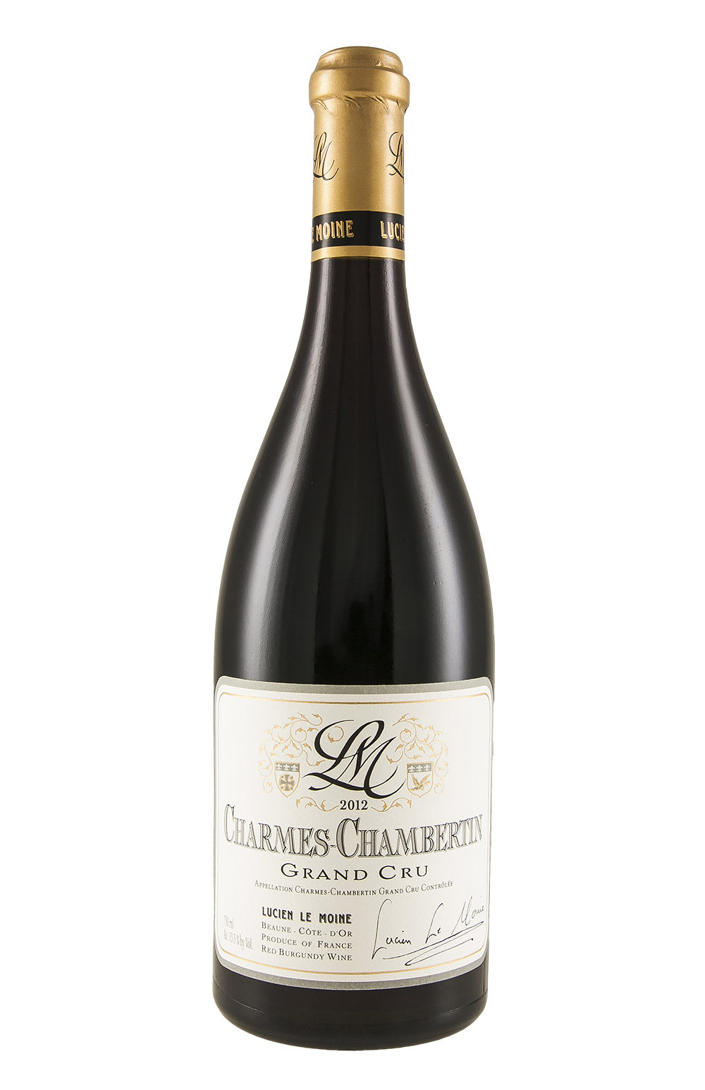 Charmes Chambertin Lucien Le Moine 2012