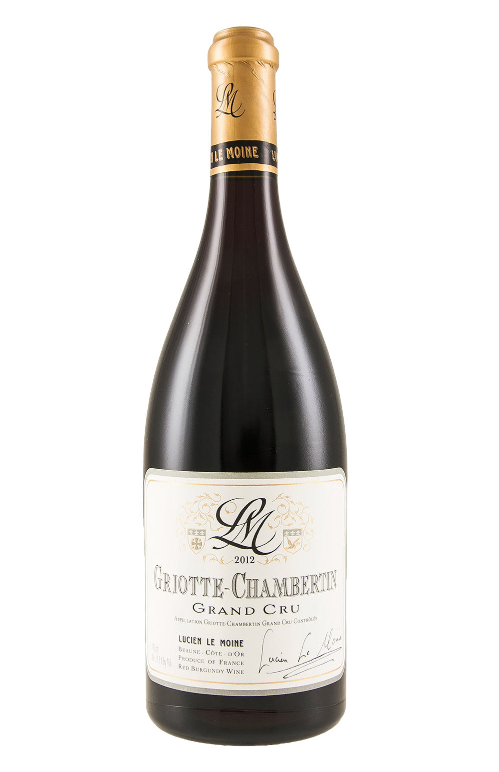 Griotte Chambertin Lucien Le Moine 2012