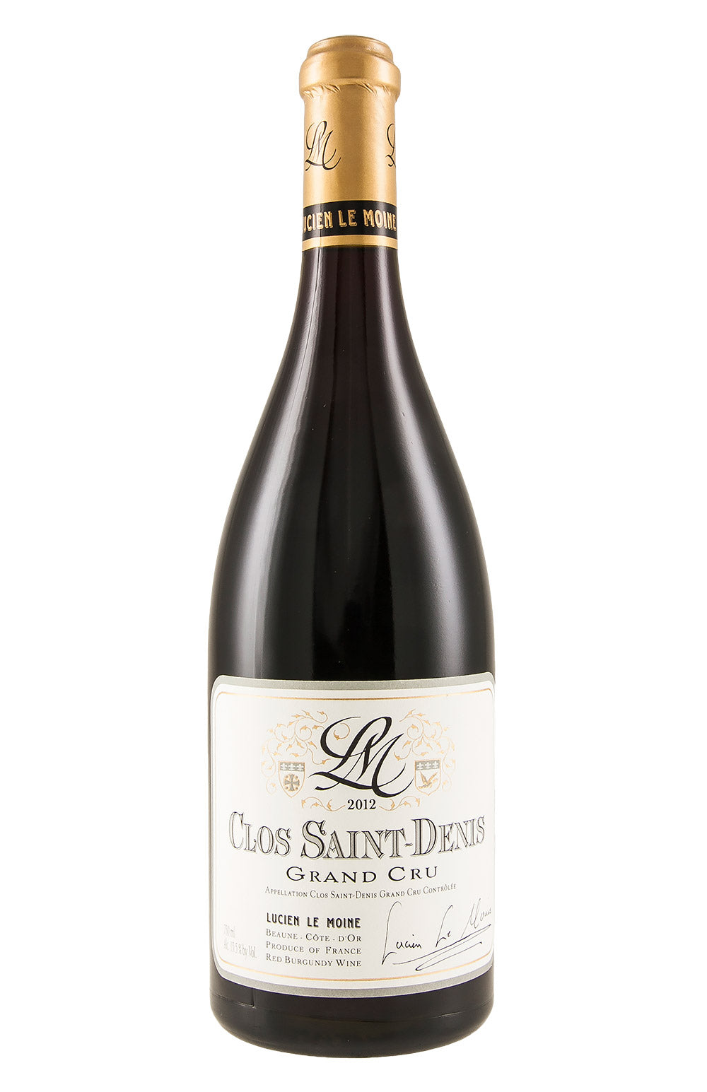Clos St Denis Lucien Le Moine 2012