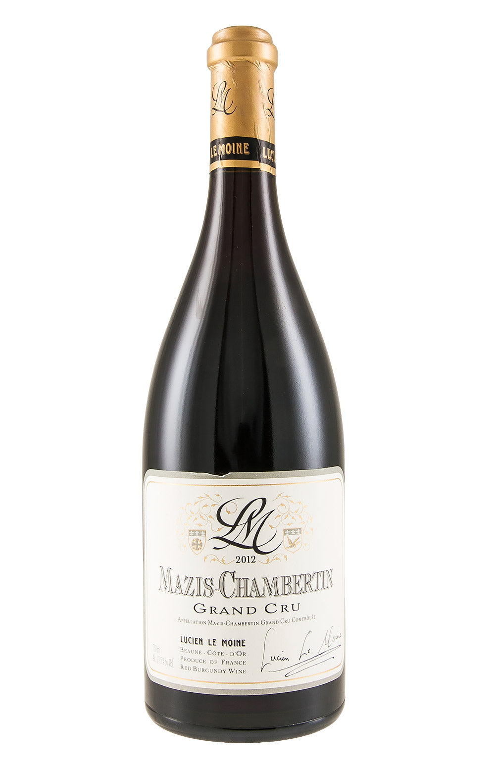 Mazis Chambertin Lucien Le Moine 2012