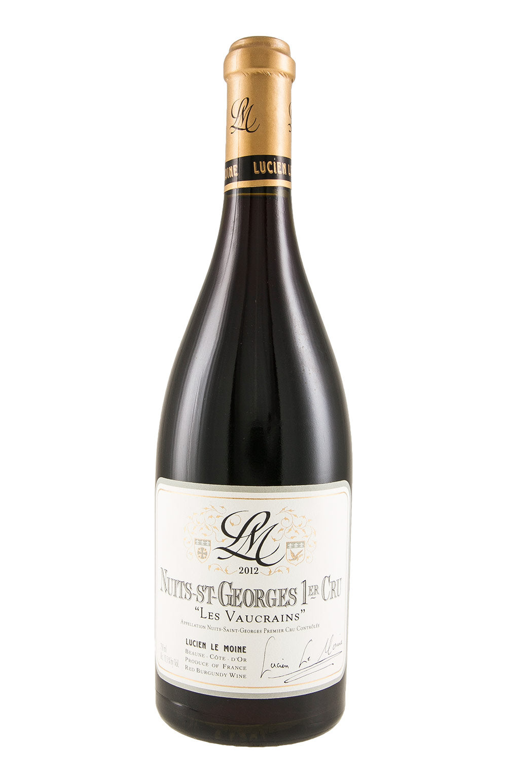 Nuits St Georges Vaucrains Lucien Le Moine 2012