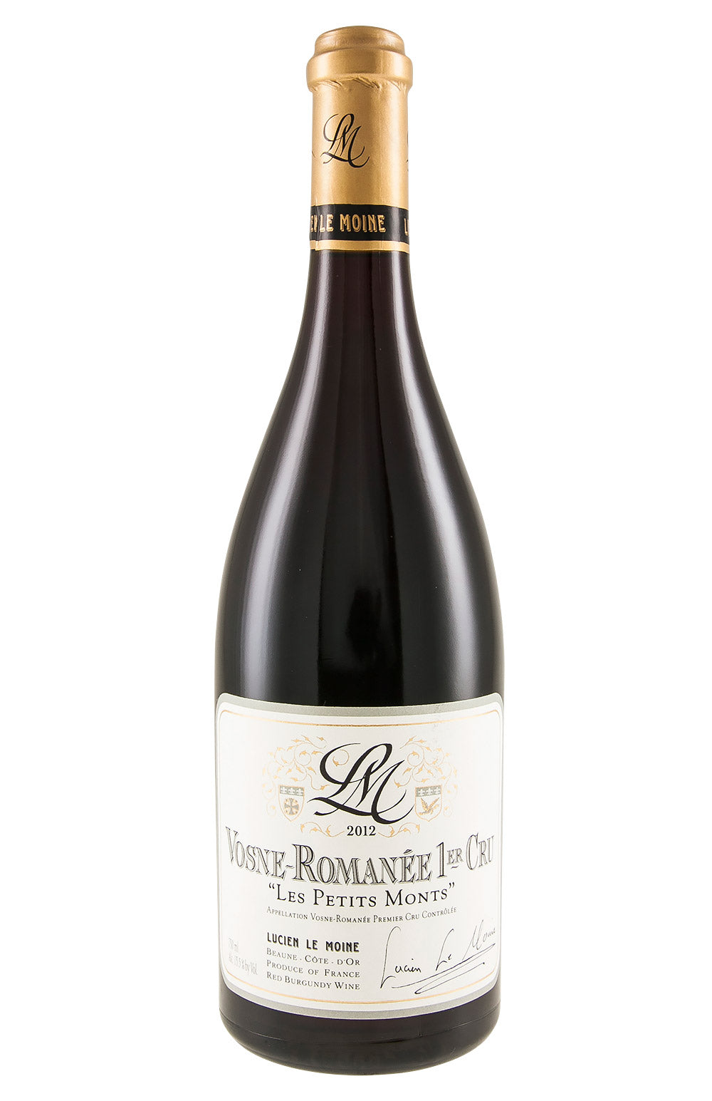 Vosne Romanee Les Petits Monts Lucien Le Moine 2012