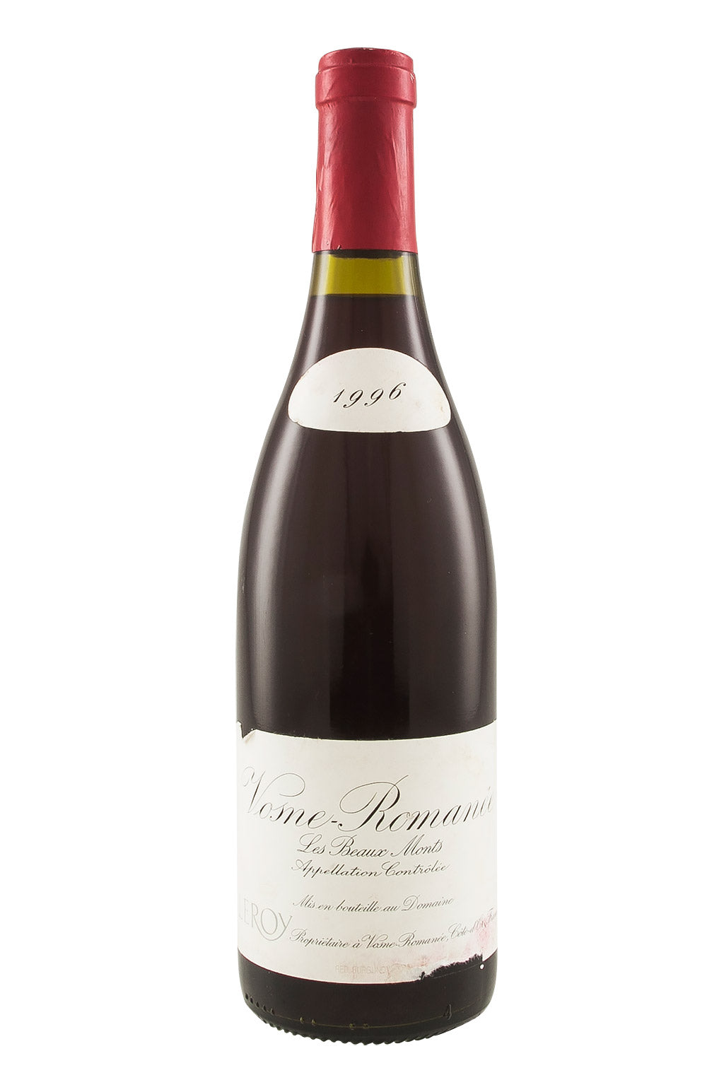 Vosne Romanee Les Beaux Monts Domaine Leroy 1996