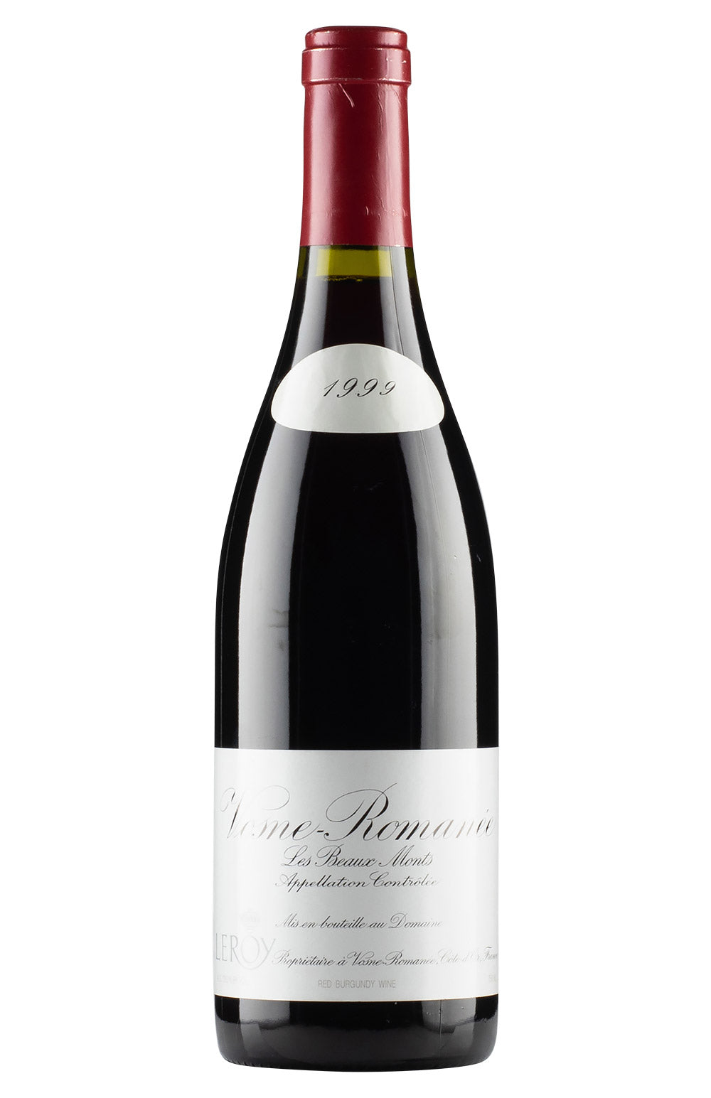 Vosne Romanee Les Beaux Monts Domaine Leroy 1999