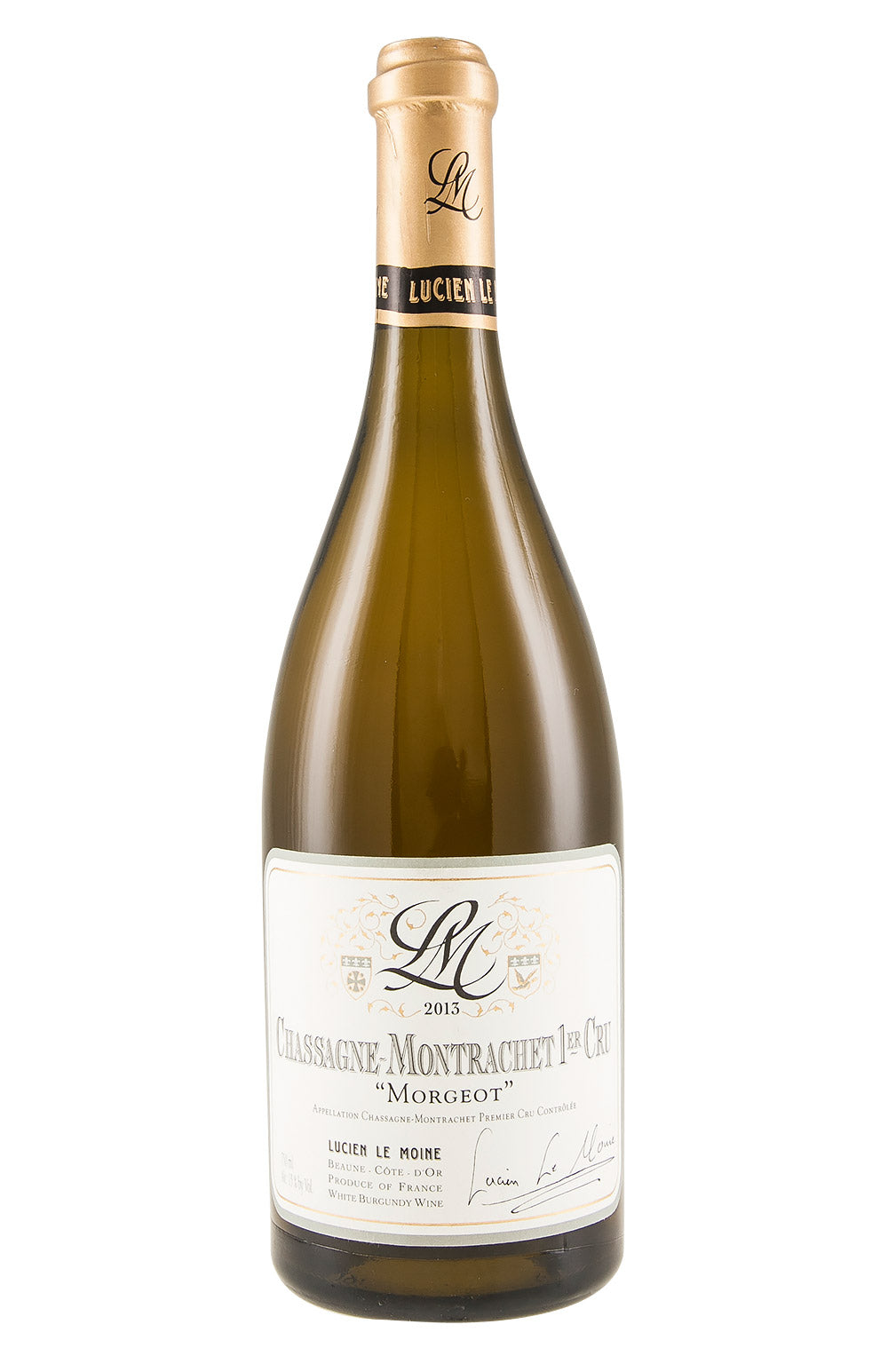 Chassagne Montrachet Morgeot Lucien Le Moine 2013