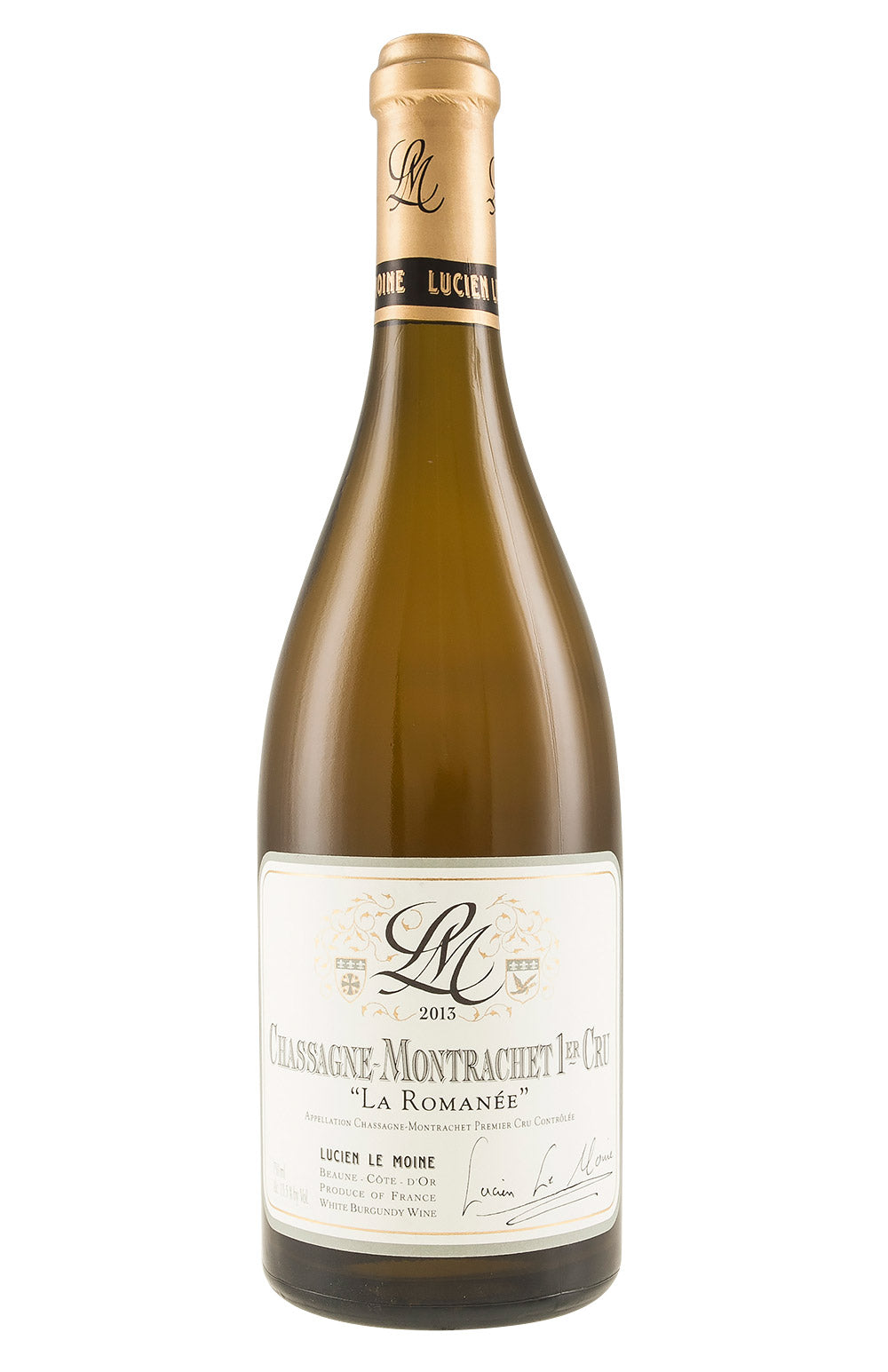 Chassagne Montrachet Romanee Lucien Le Moine 2013