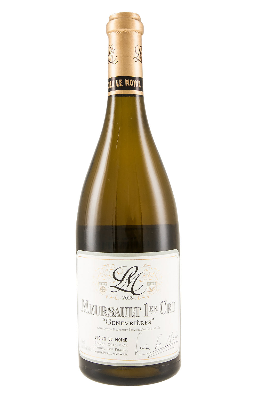 Meursault Genevrieres Lucien Le Moine 2013
