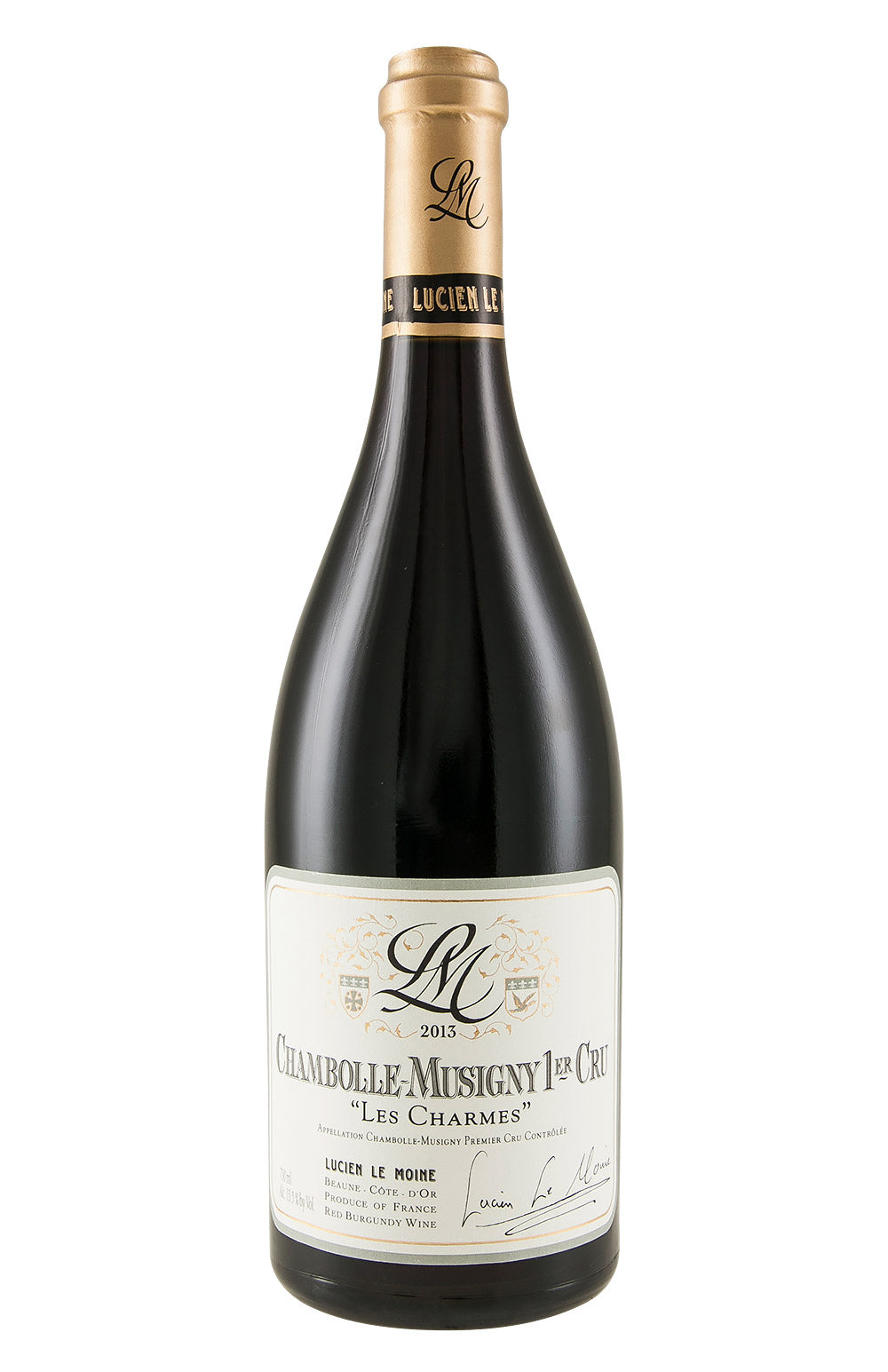 Chambolle Musigny Charmes Lucien Le Moine 2013