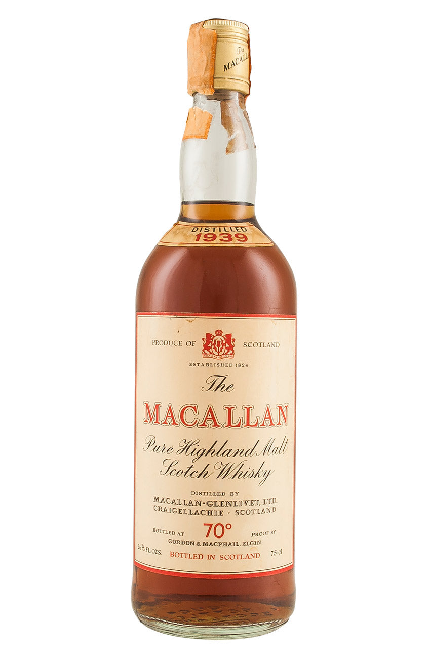 Macallan G&M 1939