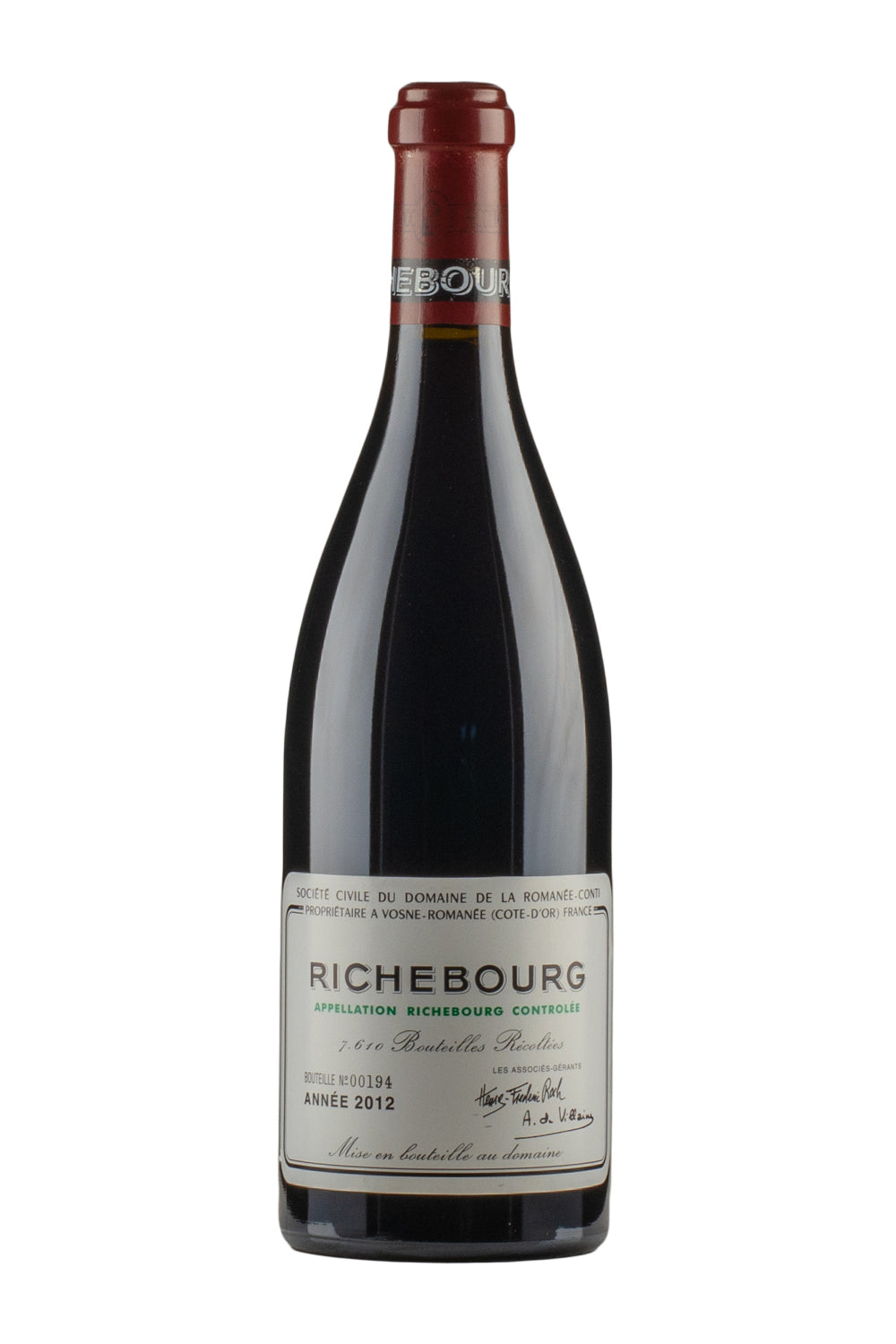 Richebourg DRC 2012
