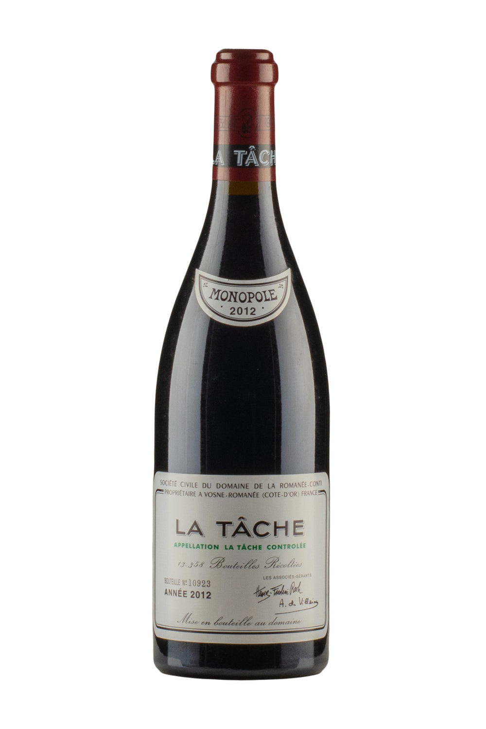 La Tache DRC 2012