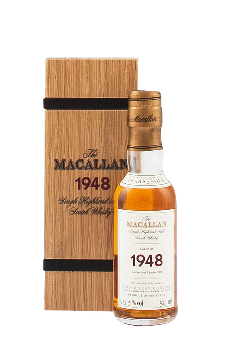 Macallan Fine and Rare Miniature 1948