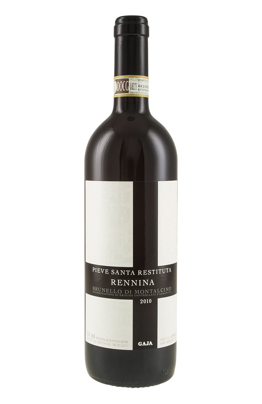 Brunello di Montalcino Rennina Gaja Pieve Santa Restituta 2010