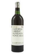 Ridge Monte Bello Cabernet Sauvignon 1981