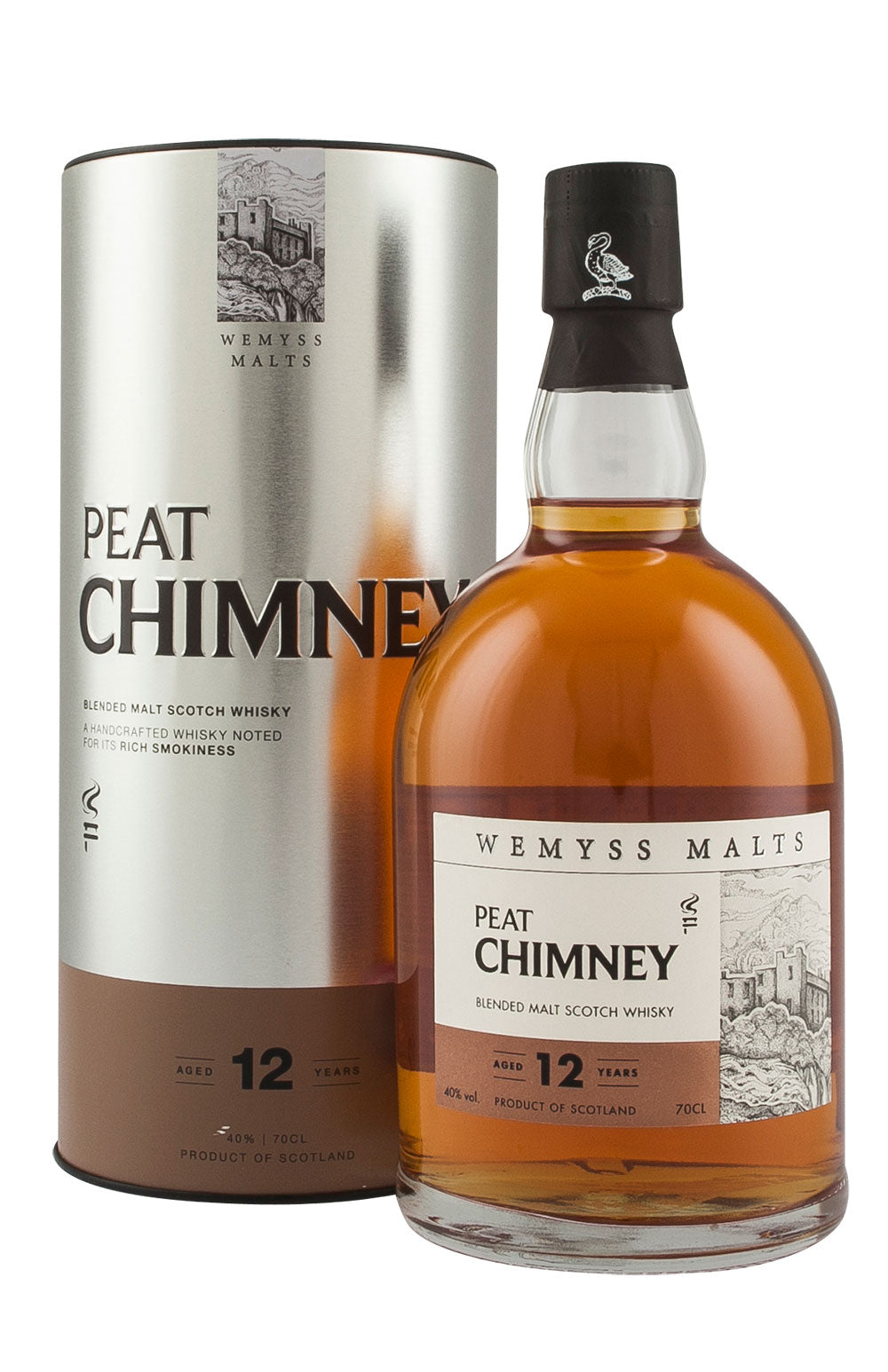 Wemyss Peat Chimney 12 Year Old