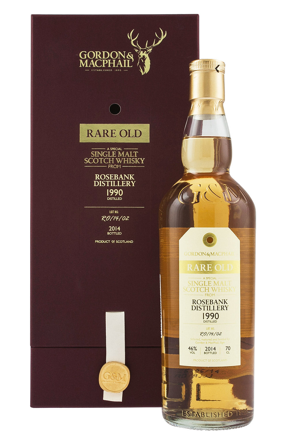 Rosebank Rare Old Gordon & MacPhail (Bottled 2014) 1990