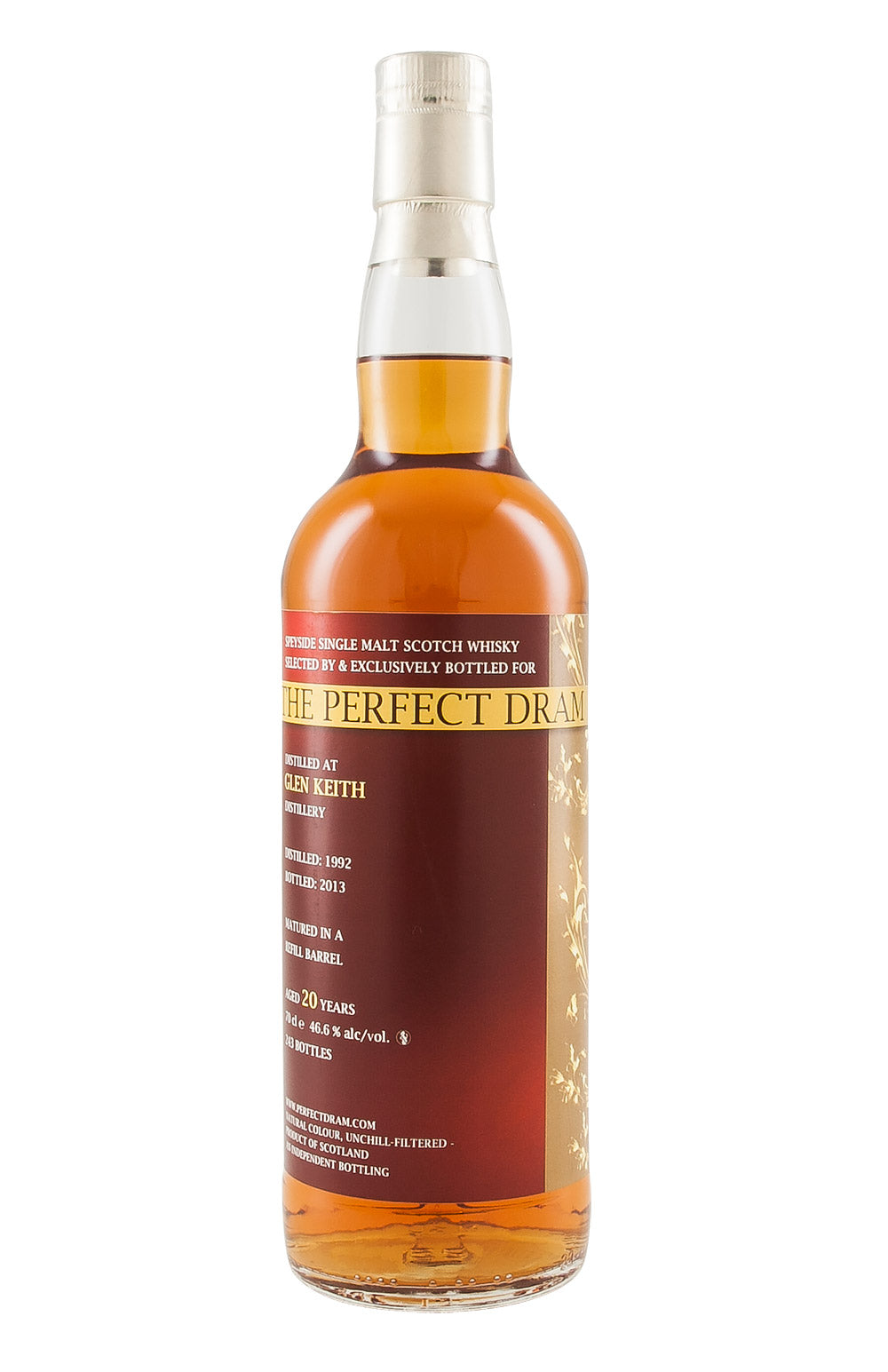 Glen Keith 20 Year Old Whisky Agency 1992