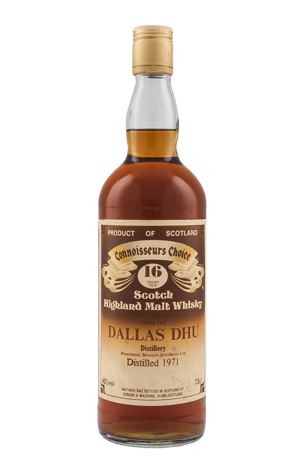Dallas Dhu Connoisseurs Choice c. 1980s 1971
