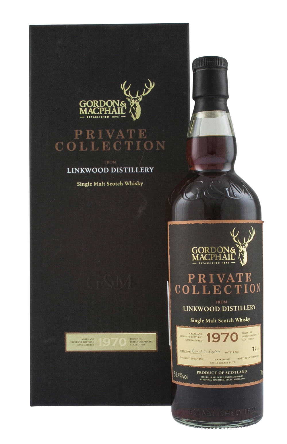 Linkwood Private Collection Gordon & MacPhail 1970