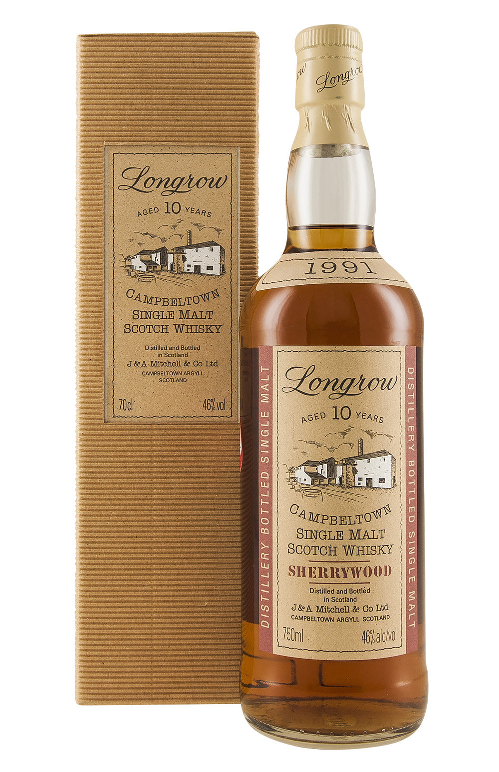 Longrow 10 Year Old Sherry Wood 1991