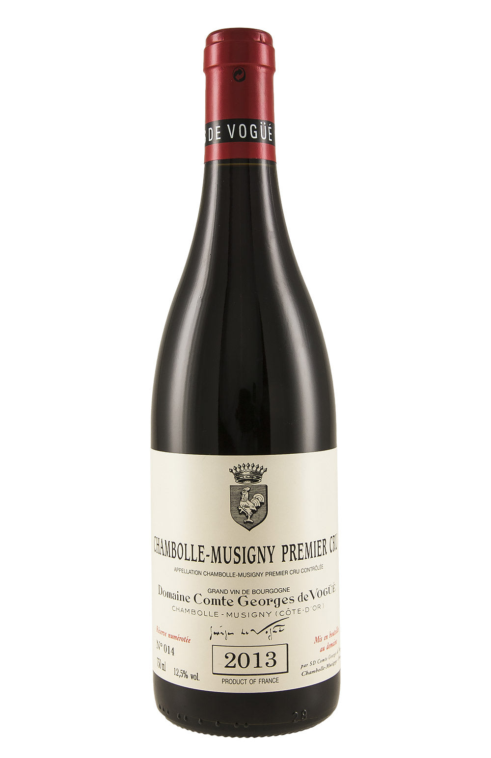 Chambolle Musigny 1er Cru de Vogue 2013