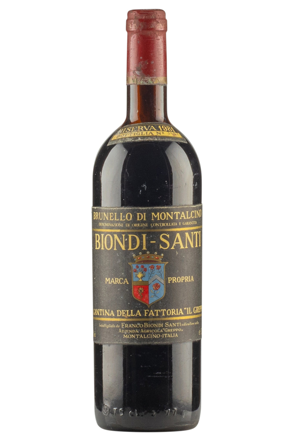 Brunello di Montalcino Riserva Biondi-Santi 1981