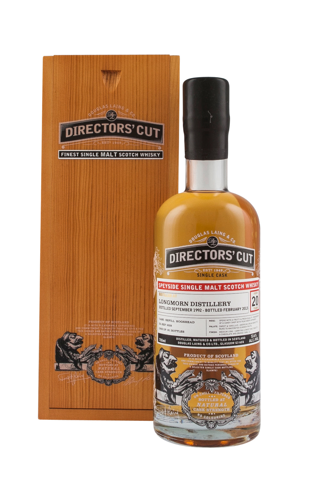 Longmorn 20 Year Old Director`s Cut 1992